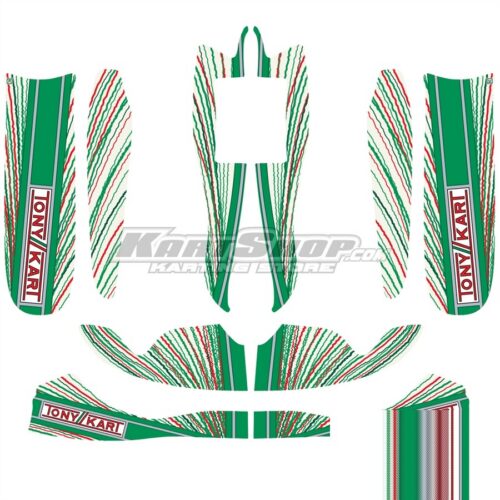 Tonykart kleebiste komplekt, Mini, M8 / KG MK20