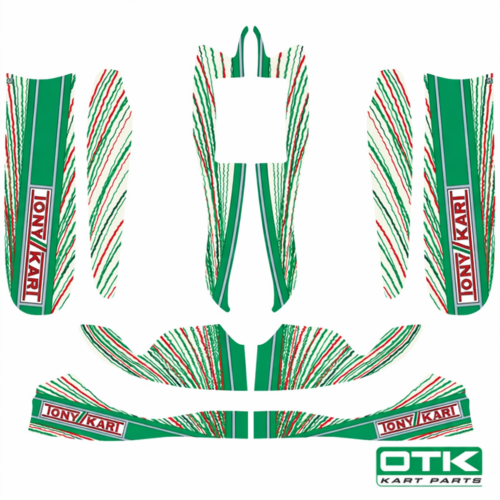 Kleepsukomplekt, Tonykart, Mini, M8 / KG MK20