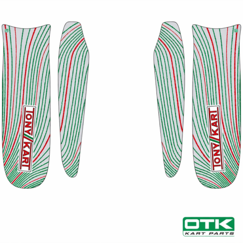 Küljespoileri kleebis, Tonykart, M8, 2025
