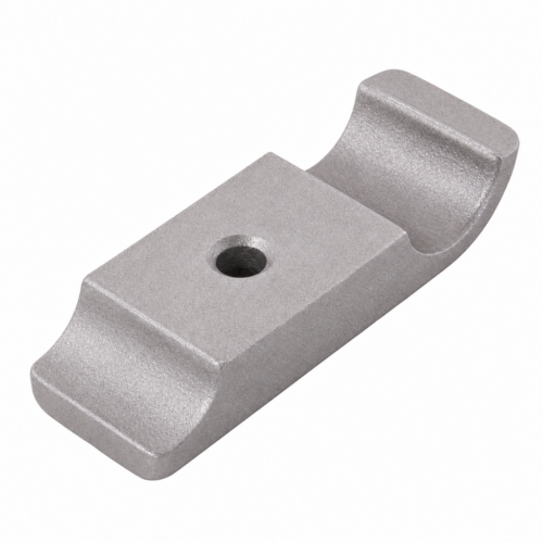 Mootori kinnitusplaat, 1 kruvi, 92 x 32 mm, tagumine, alumiinium