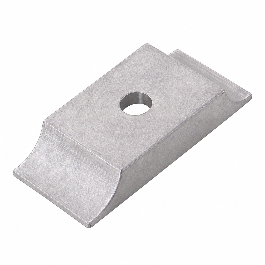 Mootori kinnitusklamber, 1 kruvi, 92 x 32 mm, alumiinium