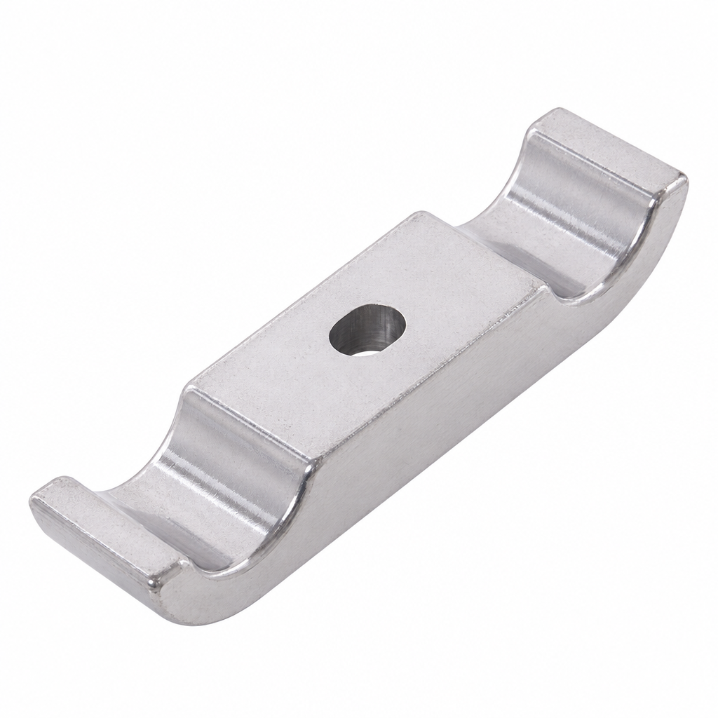 Mootori kinnitusplaat, 2 kruviga, 92 x 28 mm, eesmine, alumiinium