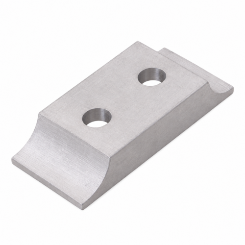 Mootori kinnitusplaat, 2-kruviga, 92 x 28 mm, alumiinium