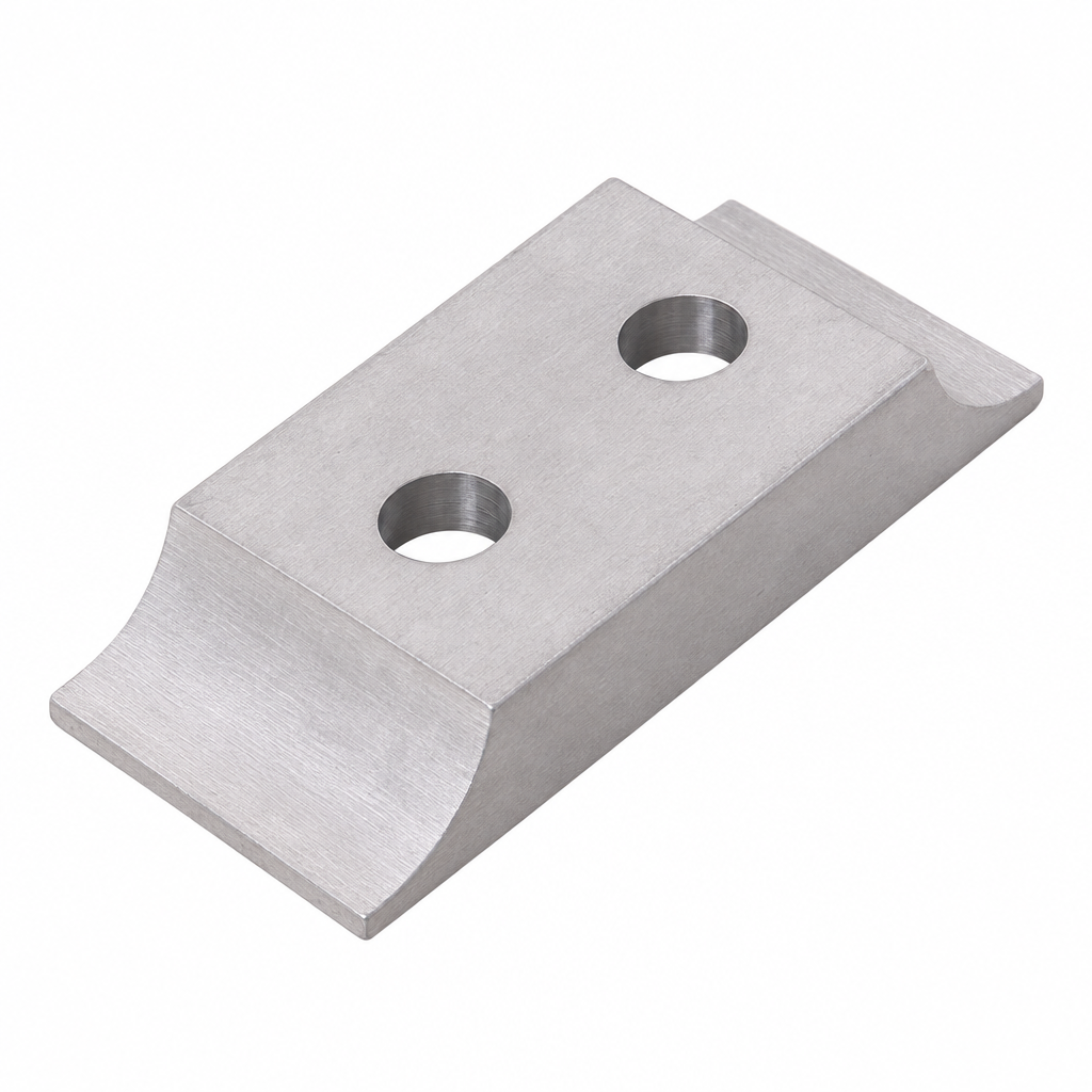 Mootori kinnitusplaat, 2 kruvi, 92 x 30 mm, alumiinium