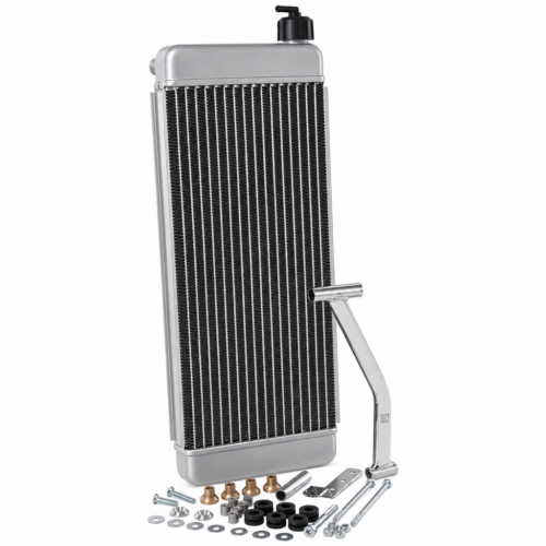 Radiaator komplektis kinnitusdetailidega, 470 x 195 mm